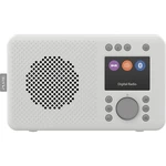 Pure Elan stolný rádio DAB+, FM AUX, Bluetooth, DAB+, UKW  funkcia alarmu sivá