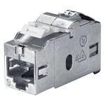 Bachmann RJ45 sieťový adaptér CAT 6 [1x RJ45 zásvuka - 1x RJ45 zásvuka]  strieborná