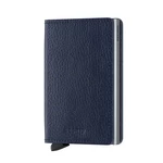 Secrid Slimwallet Veg Tanned - Navy & Silver