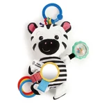 BABY EINSTEIN Hračka aktívna na C krúžku ZEN zebra 0m +