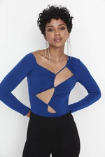 Trendyol Bodysuit - Navy blue - Fitted