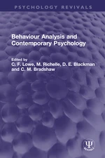 Behaviour Analysis and Contemporary Psychology