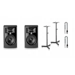 Jbl 305p Mkii Monitory Studyjne (para) + Statywy + Kable