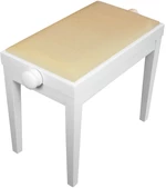 Bespeco SG 101 Tabouret de piano en bois White