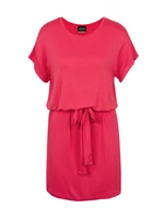 Tmavě růžové dámské šaty SAM 73 Alina