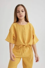 DEFACTO Girl Short Sleeve Blouse