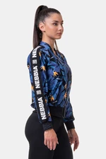 Nebbia Ocean Power track jacket 562 ocean blue S