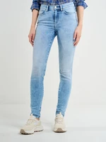 Big Star Woman's Skinny Trousers Denim 115490 Light Denim-138