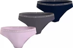 Tommy Hilfiger 3 PACK - dámské kalhotky Bikini UW0UW05184-0VS XL