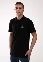 Folkstar Man's Polo Shirt Embroidery M