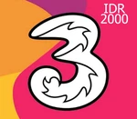 Tri 2000 IDR Mobile Top-up ID