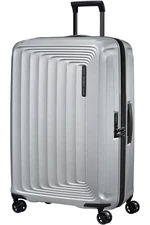 Samsonite Skořepinový cestovní kufr Nuon EXP 100/110 l - stříbrná