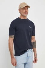 Bavlnené tričko Marc O'Polo pánsky, tmavomodrá farba, jednofarebný, M63223251098