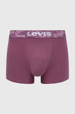 Boxerky Levi's 2-pak pánske, ružová farba