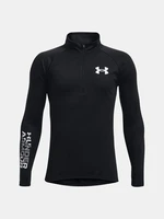 Under Armour UA Tech BL 1/2 Zip Mikina dětská Černá