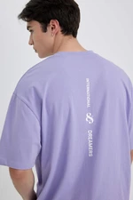 DEFACTO Oversize Fit Crew Neck T-Shirt