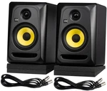 KRK Classic 5 Monitor Pack Moniteur de studio actif 2 pièces