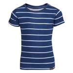 Blue children's striped T-shirt NAX TIARO
