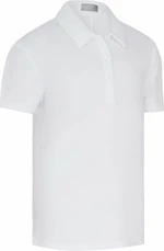 Callaway Youth Micro Hex Swing Tech Alb strălucitor XL Tricou polo