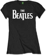 The Beatles Koszulka Drop T Logo Black M