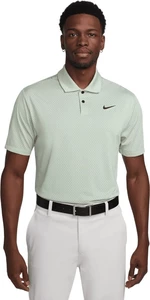 Nike Dri-Fit Tour Jacquard Mens Polo Honeydew/Sea Glass/Oil Green/Black XL Polo košeľa