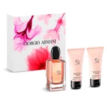 Giorgio Armani Sì - EDP 100 ml + sprchový gel 50 ml + tělové mléko 50 ml