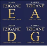 Larsen Tzigane violin SET, E loop end Corde Violino