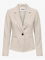 Cream women's blazer ONLY Selma - Women