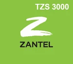 Zantel 3000 TZS Mobile Top-up TZ
