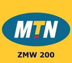 MTN 200 ZMW Mobile Top-up ZM