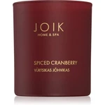 JOIK Home & Spa Spiced Cranberry vonná sviečka 150 g