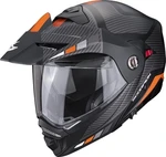 Scorpion ADX-2 CAMINO Matt Black/Silver/Orange XS Kask