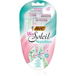 BIC Miss Soleil Sensitive jednorázové holiace strojčeky pre ženy 3 ks