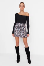 Trendyol Multi Color Mini Woven Skirt