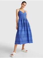 Blue Women's Lace Midishats Tommy Hilfiger - Nők