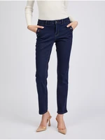 Dark blue womens straight fit jeans ORSAY - Women