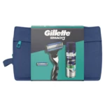 GILLETTE Darčeková sada Mach3 - holiaci strojček + 1 náhradná hlavica + gél