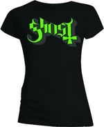 Ghost Koszulka Keyline Logo Green/Grey S