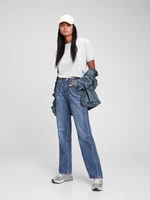 GAP Loose high rise med Washwell jeans - Kobieta