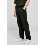 Linen trousers black