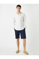 Koton Cotton Men's Shorts with Pockets