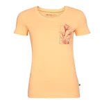 Women's T-shirt made of organic cotton ALPINE PRO TERMESA peach variant pb