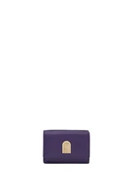 Wallet - FURLA 1927 S COMPACT WALLET TRIFOLD purple