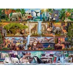 Ravensburger Puzzle Zvierací svet 2000 dielikov