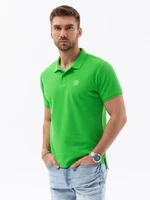 Ombre Men's pique knit polo shirt