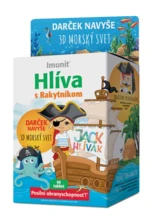 IMUNIT Hliva s Rakytníkom JACK HLÍVÁK  + 3D morský svet 60 tabliet