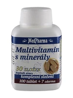 Medpharma Multivitamín s minerály 30 složek 107 tablet