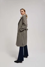 Coat with belt