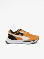 Oranžové pánské tenisky se semišovými detaily Puma Mirage Sport Remix - Pánské