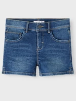 Blue girls' denim shorts name it Salli - Girls